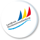 Logo of the administrative district of North-West Mecklenburg
